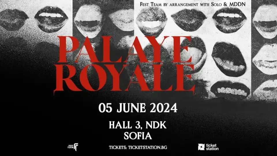 Palaye Royale включи България в европейското си турне