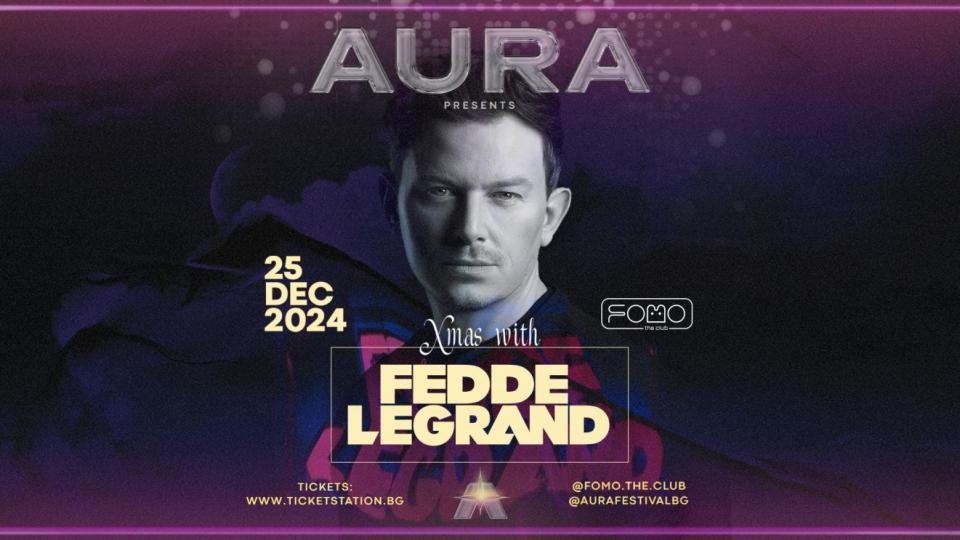 Хаус иконата Fedde Le Grand се завръща за епично коледно парти в София