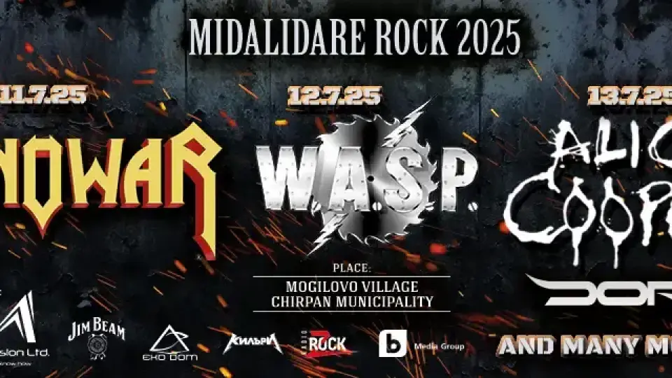 Алис Купър е третият хедлайнер на Midalidare Rock In The Wine Valley 2025