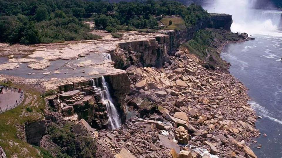 Денят, в който Ниагарският водопад пресъхва