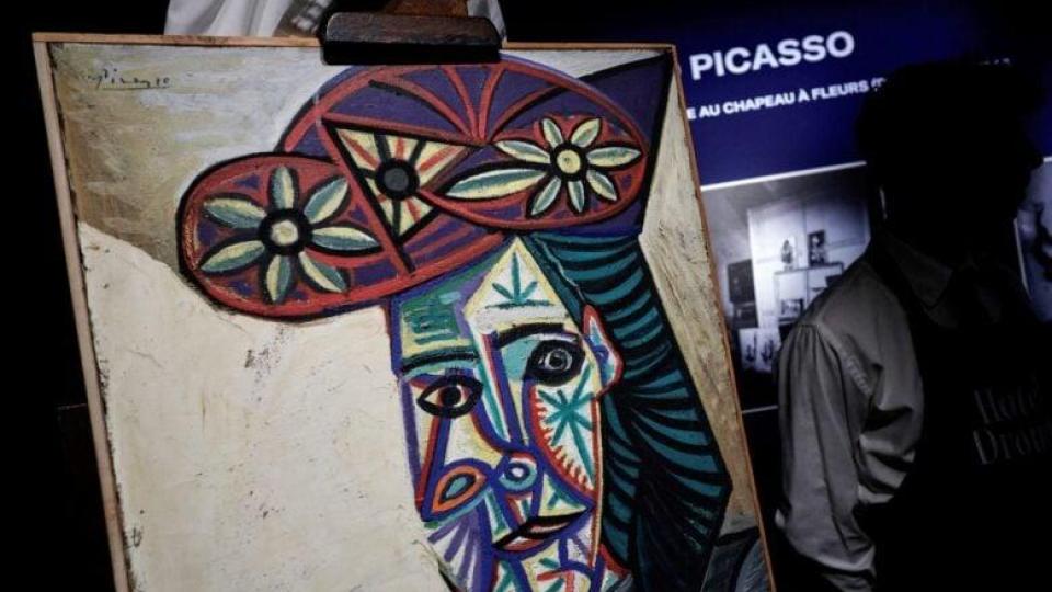 Представиха картина на Пикасо, невиждана от 80 години, в Париж