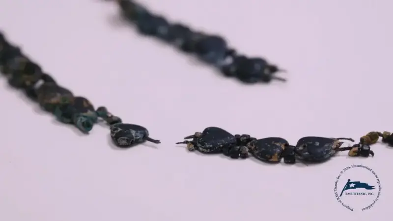 Колие на пътничка от Титаник ще бъде показано за първи път след корабокрушението