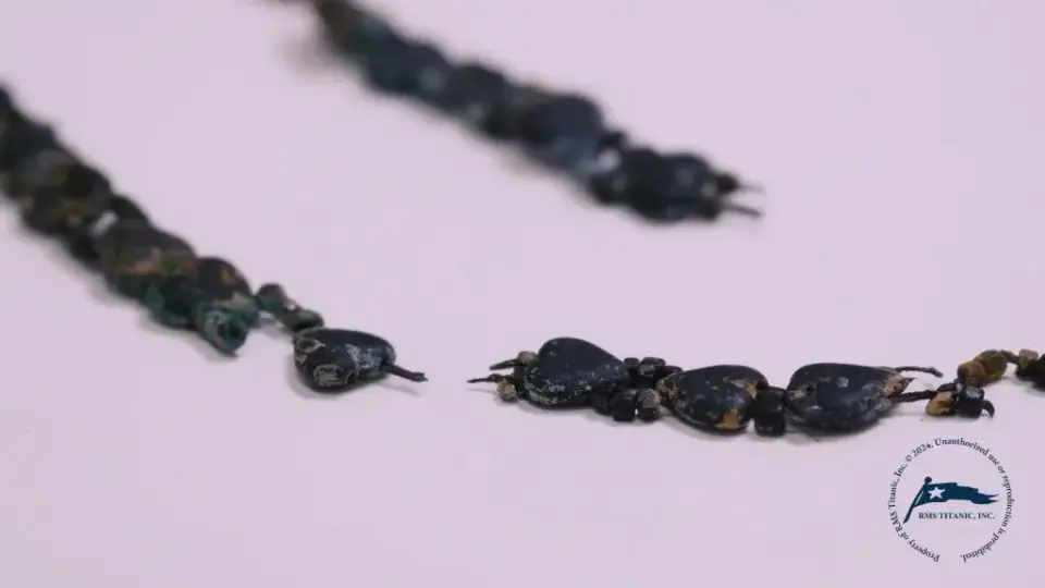 Колие на пътничка от Титаник ще бъде показано за първи път след корабокрушението