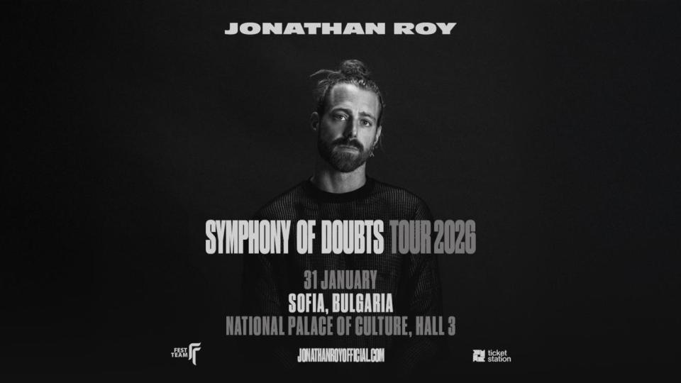 Джонатан Рой се завръща в България с новия си проект