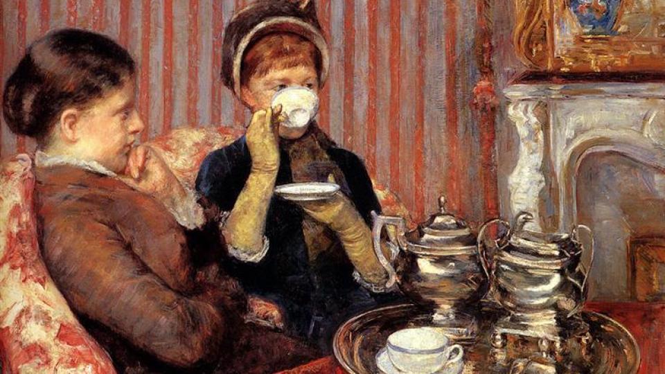 Чаят - една напитка, вдъхновила поколения художници