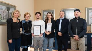 За първи път връчиха „Стипендията на Ламбо“ в НАТФИЗ