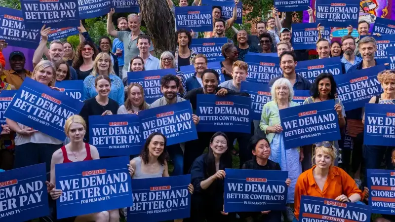 Британски актьори протестират срещу AI по примера на Холивуд