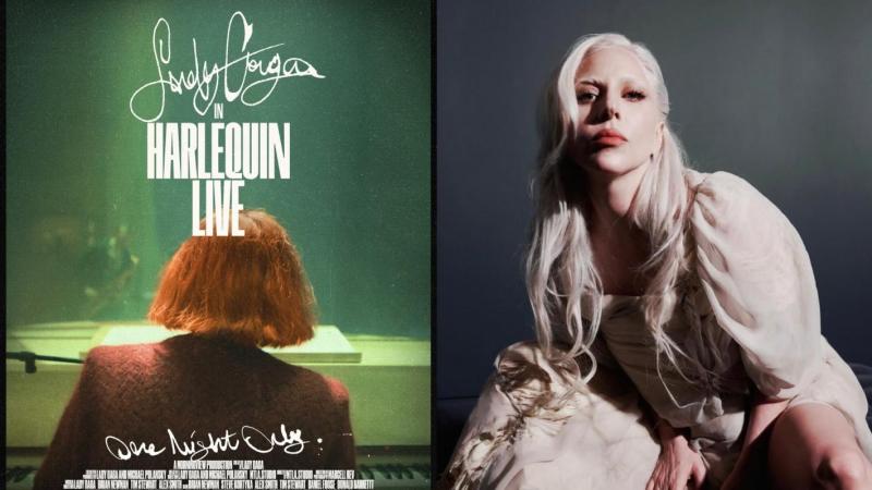 Лейди Гага с коледен подарък за феновете – излиза концертният ѝ филм  „Lady Gaga in Harlequin Live“