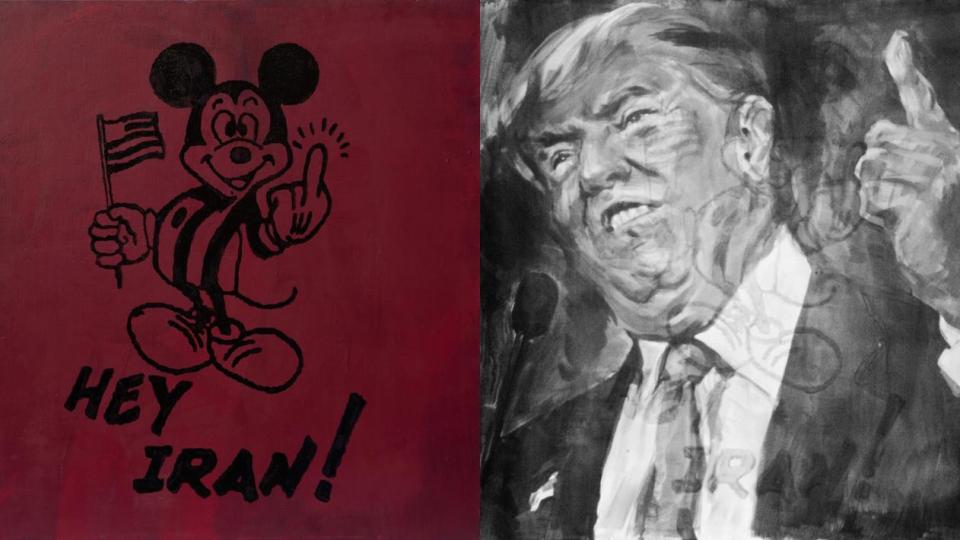 Български художник подарява портрет на Тръмп на стойност 1 000 000 долара