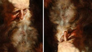 Неизвестно произведение, спрягано за творба на Рубенс, крие интересен детайл