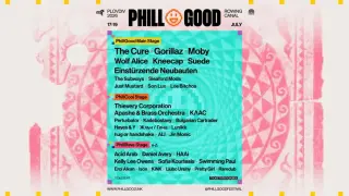 Фестивалът PHILLGOOD: Три сцени и десетки звездни изпълнители