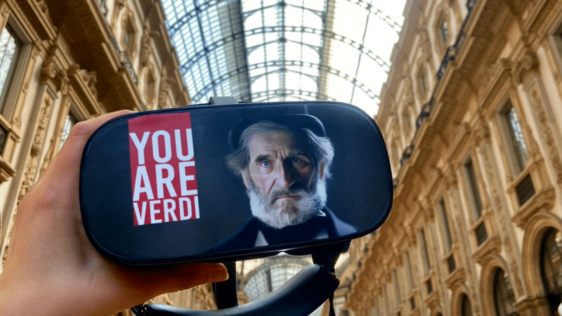 Джузепе Верди оживява чрез виртуална реалност в Милано за зимните олимпийски игри