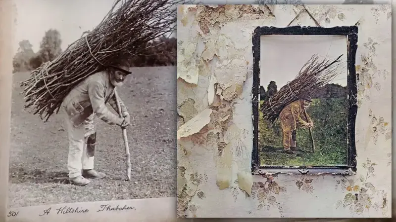 Рядка фотография, вдъхновила корицата на албум на Led Zeppelin, отива на търг