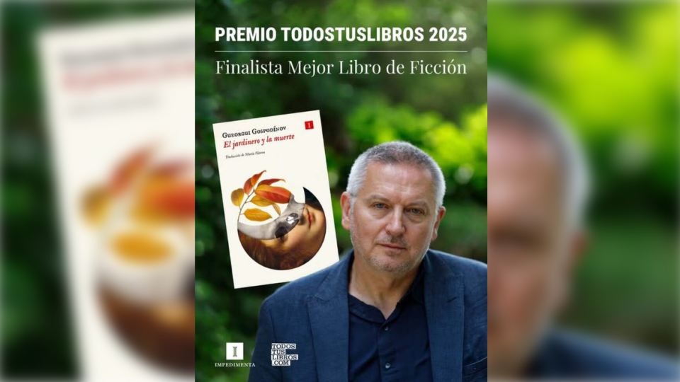 ,,Градинарят и смъртта“ е финалист за Наградата на независимите книжарници в Испания
