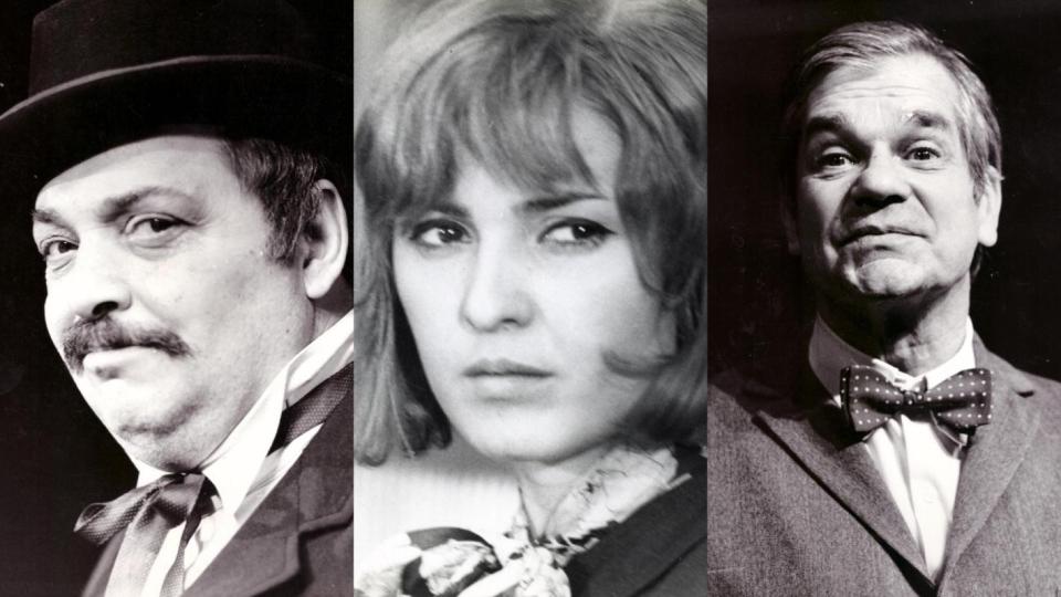 Сатирата представя маските на Катя Паскалева, Константин Коцев, Васил Попов и нова премиера