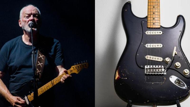 Китарата „Black Strat“ на Дейвид Гилмор стана най-скъпо продаваната някога
