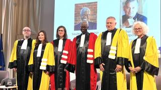 Господинов беше удостоен с титлата доктор хонорис кауза в Париж