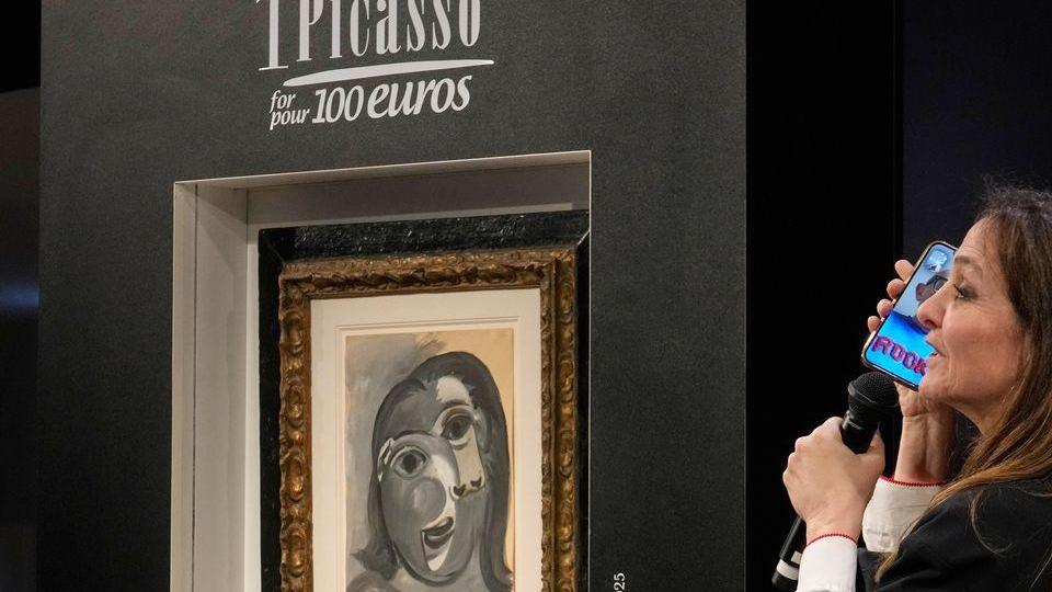 Творба на Пикасо беше продадена за 100 евро