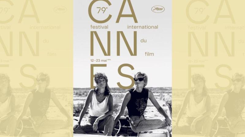 Фестивалът в Кан с почит към „Телма и Луиз“ чрез плакат с Джина Дейвис и Сюзън Сарандън