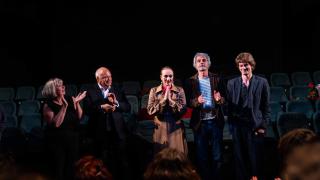 Ерик-Еманюел Шмит  уважи премиерата на „Ария на съперницата“ в Народния театър