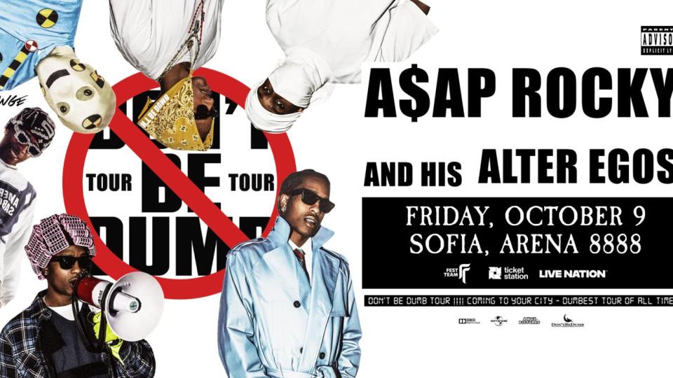 A$AP Rocky ще изнесе първия си концерт у нас през октомври