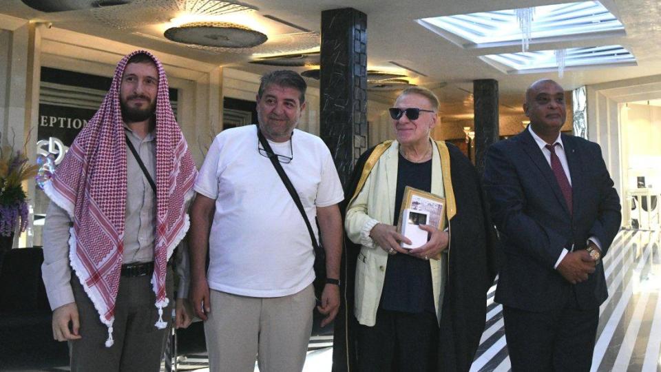Васил Найденов бе отличен с плакет на най-стария вестник в Йордания