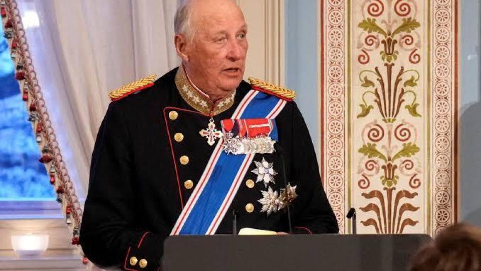 Отиде си най-възрастният действащ монарх в Европа - кралят на Норвегия Харалд V