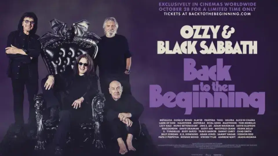 Филмът „Back To The Beginning“ с Ози Озбърн и Black Sabbath тръгва по кината през октомври