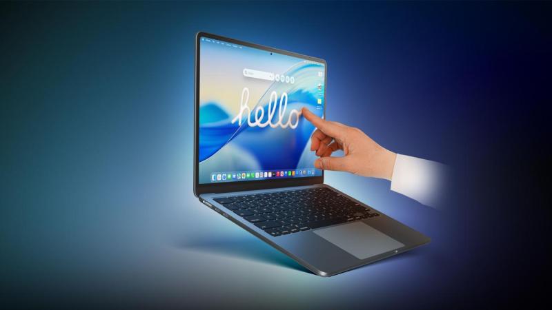 Apple представя първия си MacBook с тъчскрийн?
